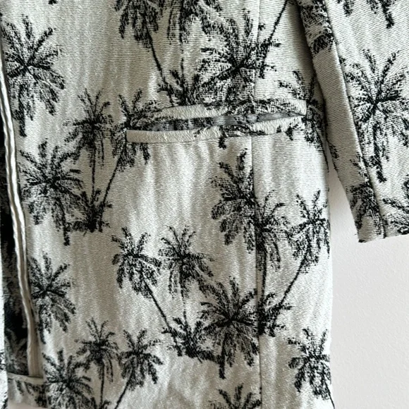 Zara Palm Tree Blazer - Size S - Picture 4 of 7